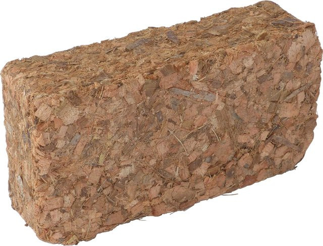 Proflora Kokosziegel grob aus Kokosfasern als torffreie Mulch- und Blumenerde, 10 x 5 kg - Bild 1