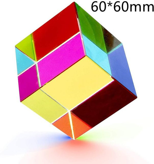 Kristall Farbwürfel Prisma von Discover Intime in Multicolour aus Glas - Bild 1