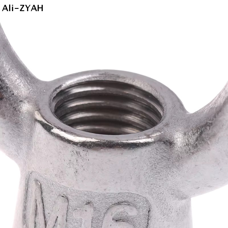 JETTING Augenmuttern aus Edelstahl 304 in Silber für Marine-Qualität und industrielles Heben, M6 M8 M10 M12 M16 - Bild 2
