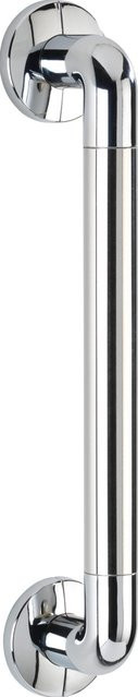 Wenko Badewannengriff Secura Wandgriff aus Aluminium und Kunststoff in Chrom, Länge: 43 cm - Bild 1