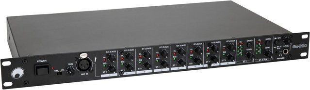 Omnitronic EM-280 Entertainment-Mixer in Schwarz - Bild 1