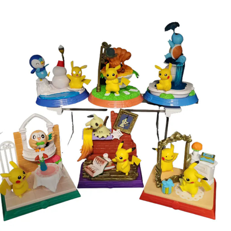 TAKARA TOMY Pokémon Pikachu 30. Jubiläum Gedenk-Edition Blind Box Dekoration mehrfarbig - Bild 7