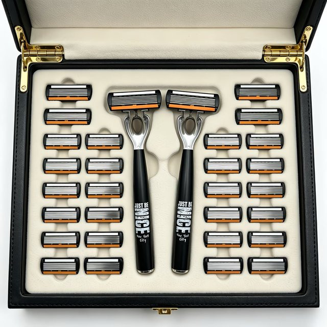 Sicherheitsrasierer-Set für Herren, mit Aloe Vera - Bild 1