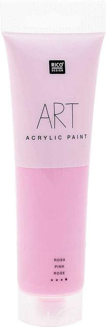 Rico Design ART Künstler Acrylfarbe Rosa, 100 ml - Bild 1