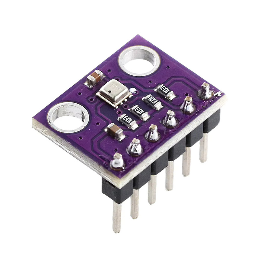 BMP280 BME280 Sensormodul für Temperatur, Luftfeuchtigkeit und atmosphärischen Druck in Lila mit IIC und SPI Schnittstelle für DIY-Projekte - Bild 2