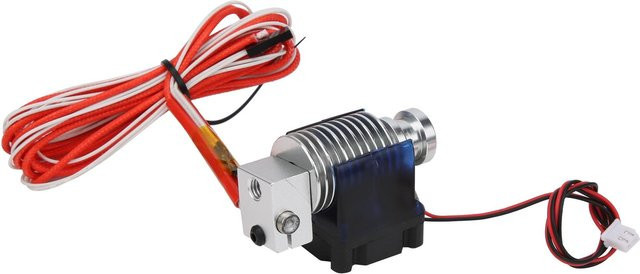 TOMTOP JMS JHead Hotend Extrusion mit 8 Düsenkühlgebläsen für PRUSA i3 MK3 MK2s MK2.5 in Silber - Bild 1