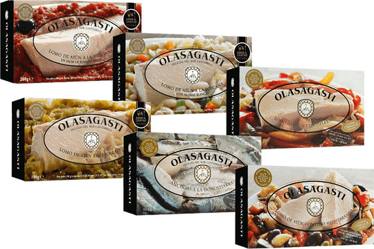 Olasagasti Baskische Fischspezialitäten 6 x 198,33 g - Bild 1