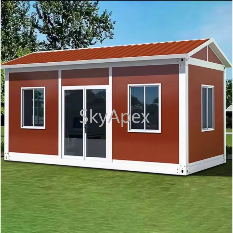 Modernes Prefab Containerhaus mit 3 Schlafzimmern und erweiterbarer Küchenwohnung in den Ausführungen 20 Fuß oder 40 Fuß - Bild 2