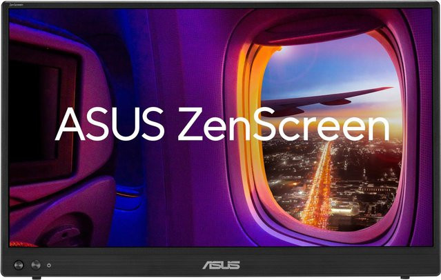 Asus ZenScreen MB16AHVE Portabler Monitor, 15,6 Zoll Full HD IPS Display, Schwarz - Bild 2