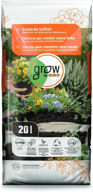 GROW by OBI Graberde torffrei 2640 kg - Bild 1