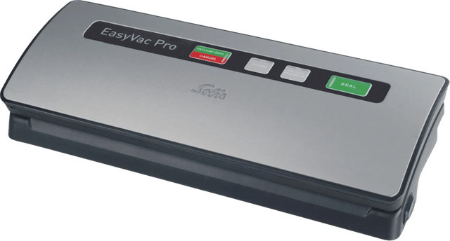 Solis EasyVac Pro Metal Vakuumiergerät in Silber mit Sous-Vide-Funktion, B/T/H: 120 x 30 x 30 cm - Bild 1