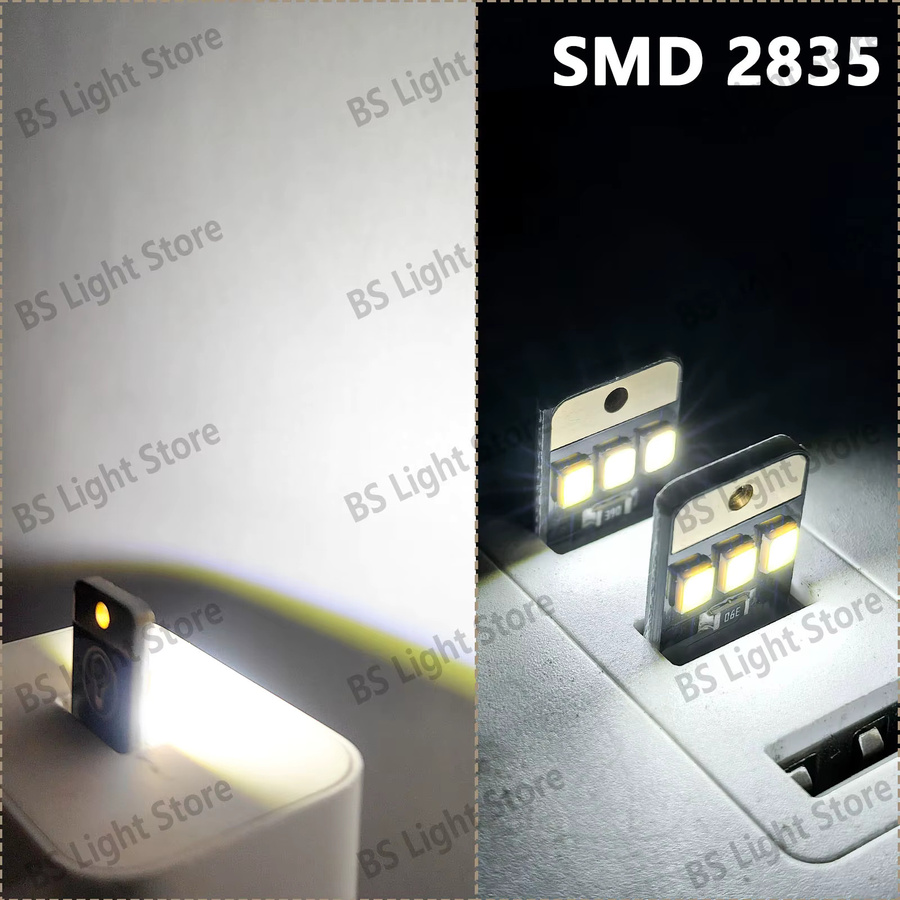 20er-Pack LED USB Buchlicht in Schwarz als Mini-Nachtbeleuchtung für das Lesen mit 0,2 W und 2835 SMD Technologie - Bild 3