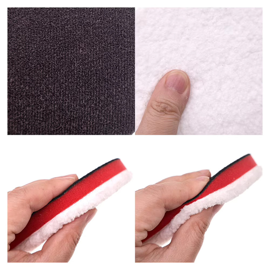 DAZZLEEX Wiederverwendbare Mikrofaser-Polierpads für kratzfreien Glanz - Bild 4