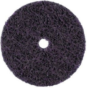 3M Grobreinigungsscheibe aus SiC in Lila für Metall und Lack, Durchmesser: 15 cm - Bild 1