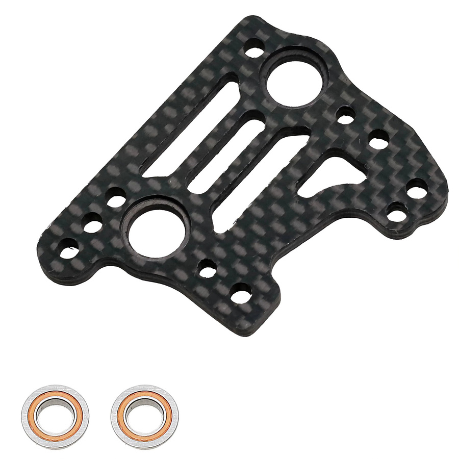 Kyosho Premium-Graphit-Getriebeplatte mit Lager, Zubehör - Bild 3