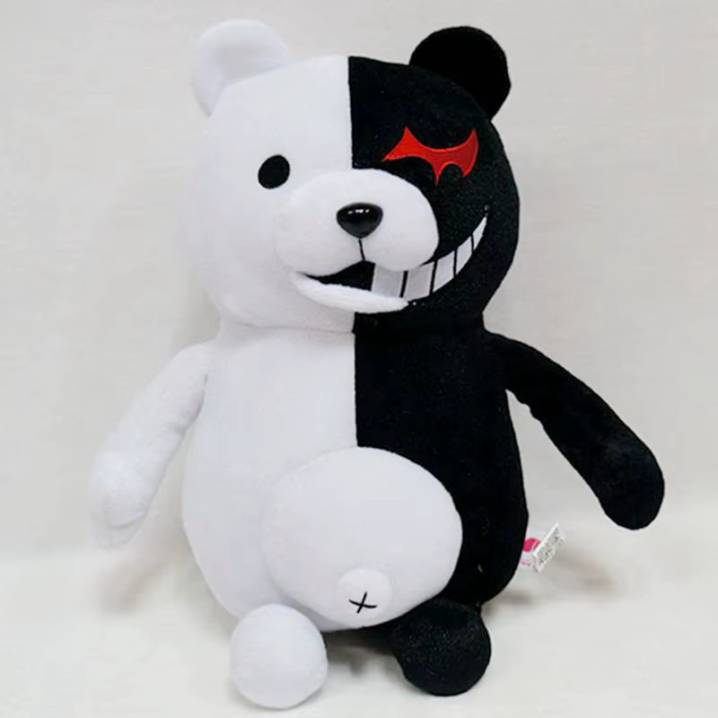 Danganronpa Monokuma Schwarz-Weiß-Bär, Plüschtier, 25 cm - Bild 3