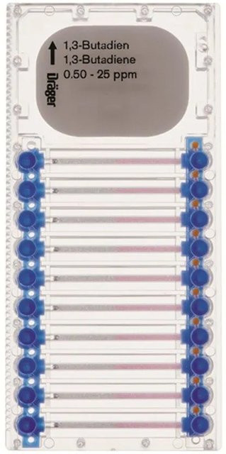 Dräger Microtubes für 1,3-Butadien 0,5 25 Ppm in Transparent - Bild 1