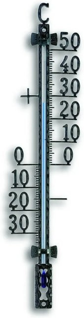 TFA Außenthermometer aus Metall in Silber - Bild 1