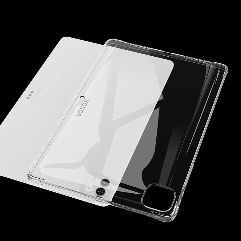 Transparente Silikon-Schutzhülle für Honor MagicPad 4 2026 und MagicPad3 Pro 12,3 Zoll mit Airbag-Schutz - Bild 2