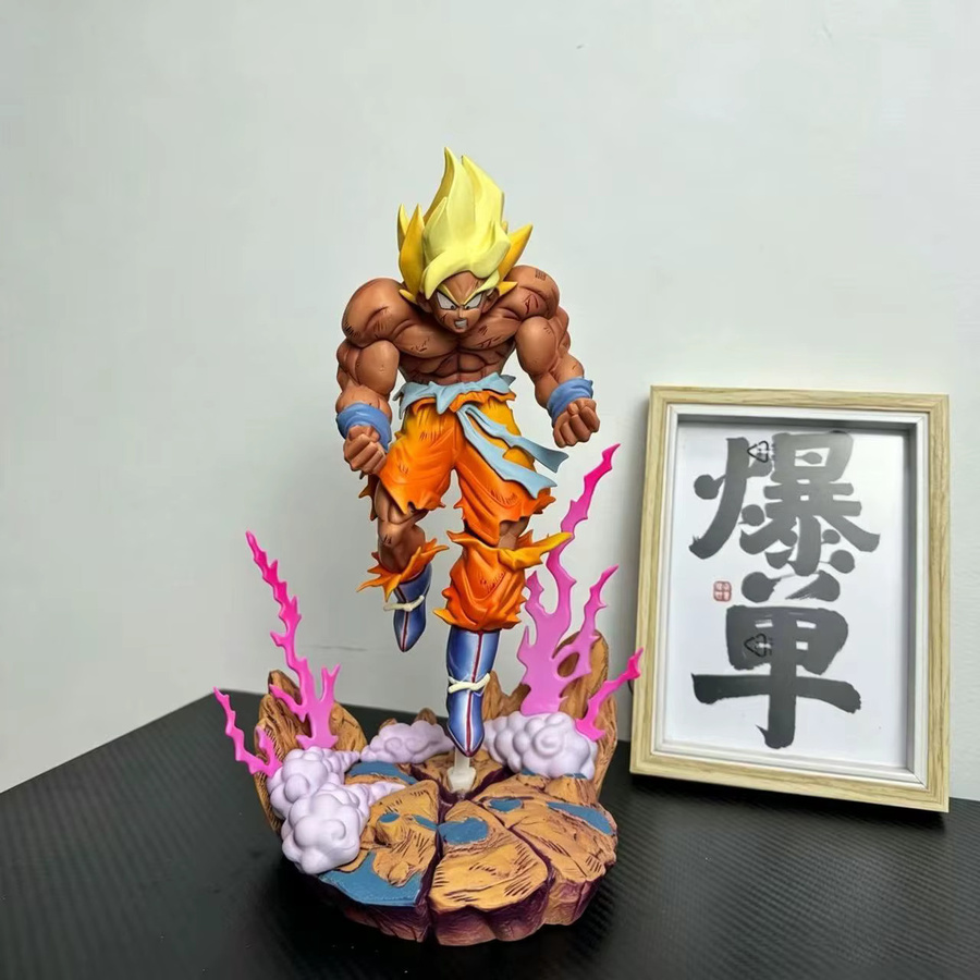 Bandai Dragon Ball Z Son Goku Super Saiyan Actionfigur, Kunststoff - Bild 2