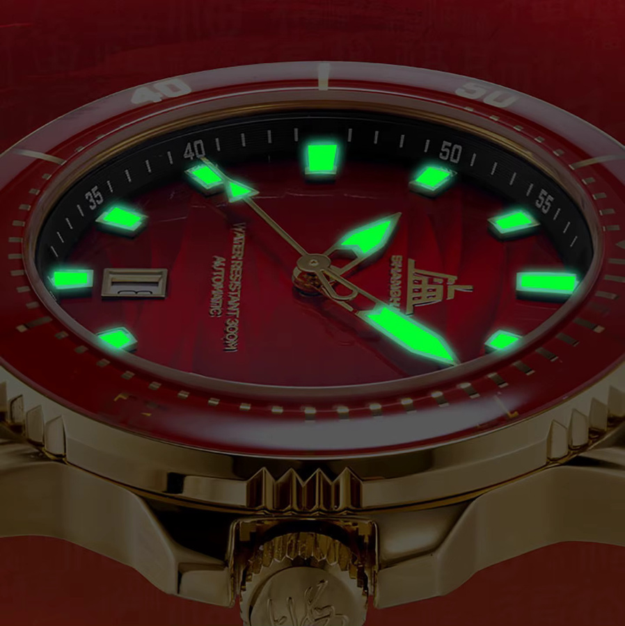 Shanghai Watch Taucheruhr, Automatik, Edelstahl, 43,6 mm, Herren - Bild 3