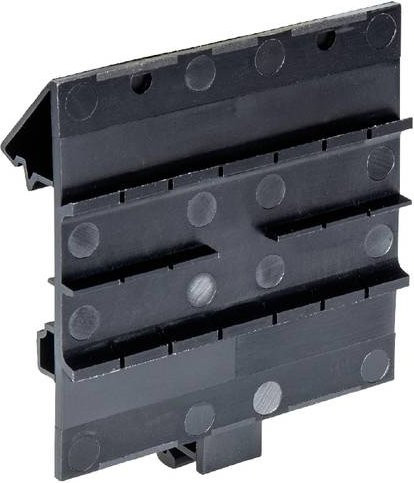 Wieland Electric Rastfuß Gehäusesystem 05.584.8953.2 in Schwarz, 50 Stück - Bild 1