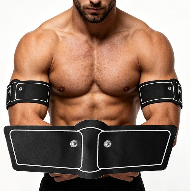 OPSLEA EMS-Muskelstimulator Fitness-Trainer mit Gel-Patches, Unisex - Bild 1