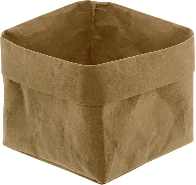 VEGA Brottasche Adrian quadratisch in Braun, B/T/H: 16 x 16 x 14 cm - Bild 1