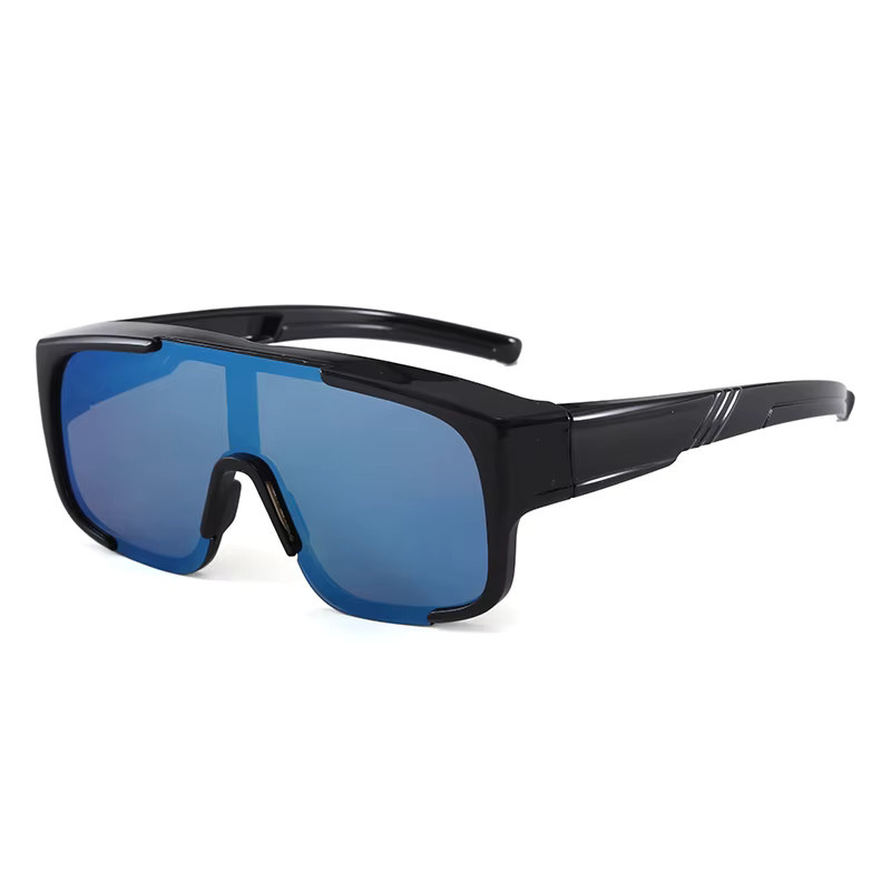 Kunkka coco Sonnenbrille Aviator, Vollrand, Kunststoff, Unisex, black - Bild 5