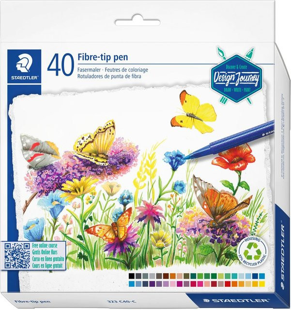 Staedtler Triplus color Fasermaler Multicolor mit feiner Spitze für Erwachsene - Bild 1