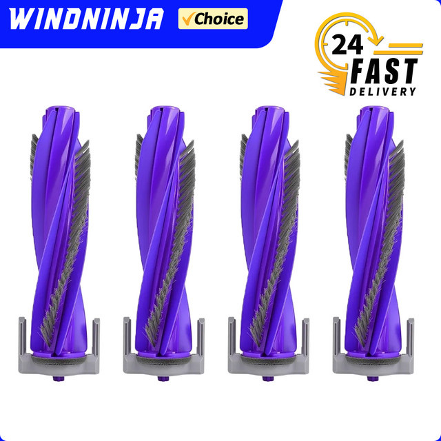 WINDNINJA Hauptwalzenbürste in Lila für Narwal Freo X Ultra, Freo X Plus, Freo Z Ultra, Narwal Flow, J4, J4 Lite, J5, J5X und J6 Roboterstaubsauger - Bild 1
