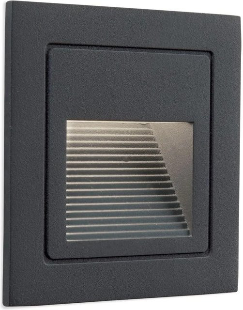 Orion Leuchten LED Außen Wandeinbauleuchte IP65 Anthrazit aus Aluminium - Bild 1