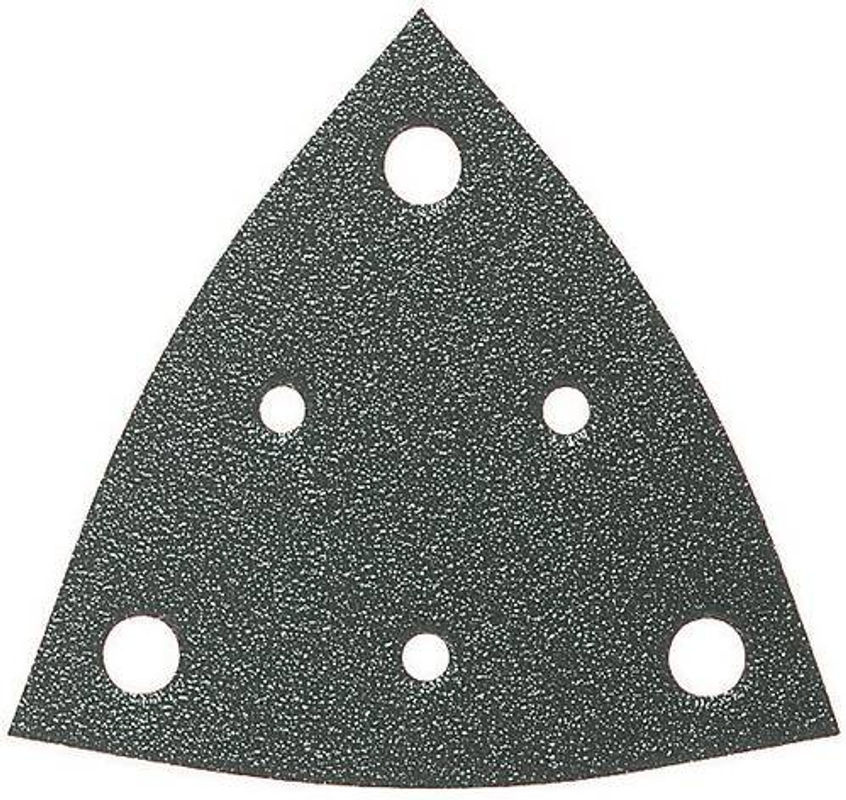 Fein Deltaschleifpapier-Set mit Klett, gelocht, Körnung 60, 80, 120, 180, 240, Eckmaß 80 x 80 mm - Bild 2
