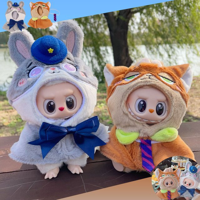 EVANOVM Labubu Puppe Judy Nick Kleidung, Zubehör, Plüsch / Textil - Bild 1