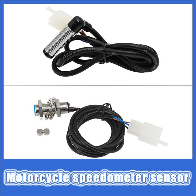 ZMFJH Tachometer Motorrad Sensor für 1-4 Zylinder in Silber, wasserdicht und langlebig - Bild 1