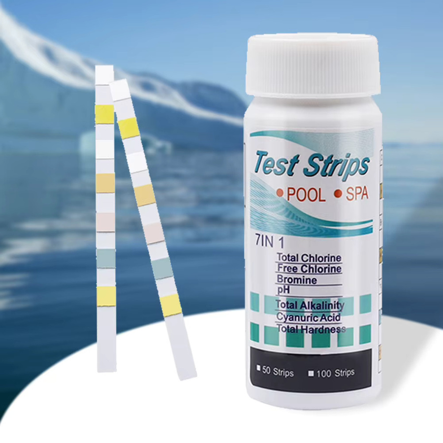 7 in 1 Aquarium Teststreifen Mehrzweck Wasserqualität Testkit für Aquarium und Pool in Multicolor - Bild 1