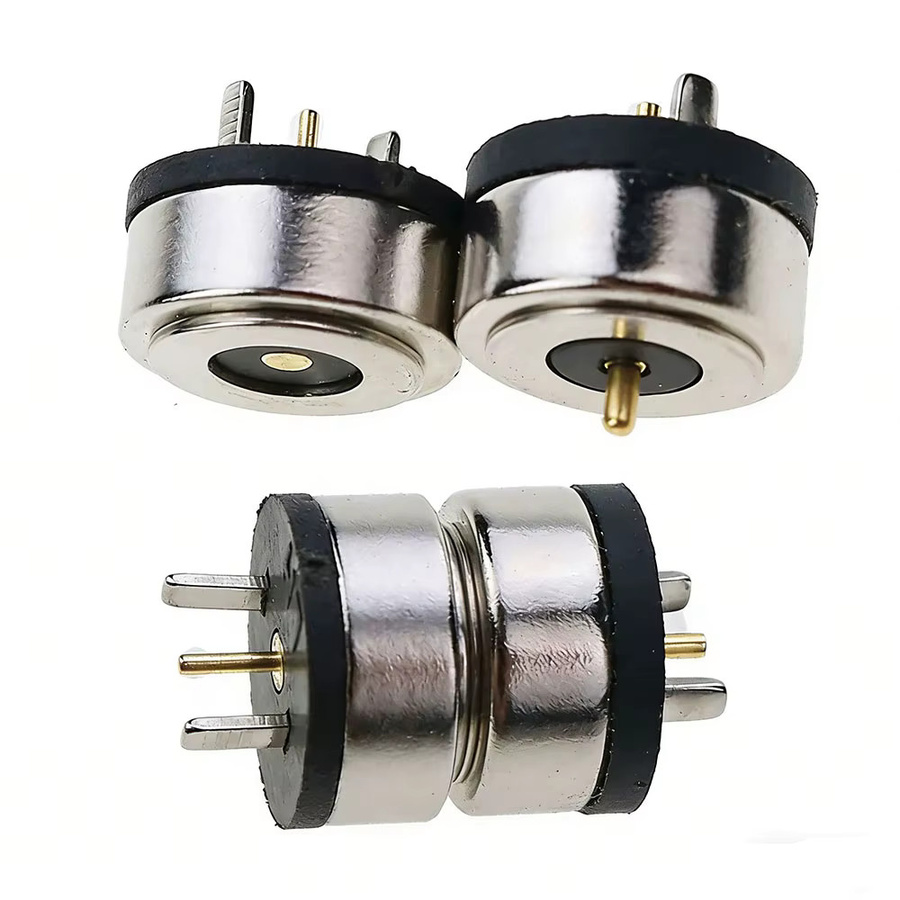YanXi Magnet-Steckverbinder 12V 2A Hochstrom DC Smart Ladeanschluss in Silber - Bild 4
