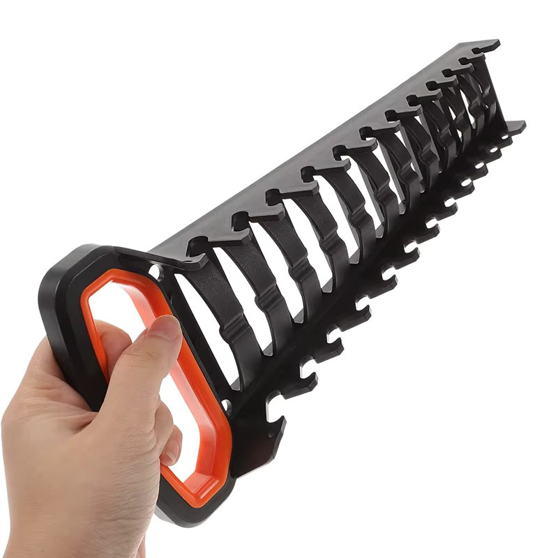Schlüssel Organizer aus Kunststoff in Schwarz zur Lagerung von Steckdosen, Schraubenschlüsseln und Torx-Schlüsseln - Bild 2