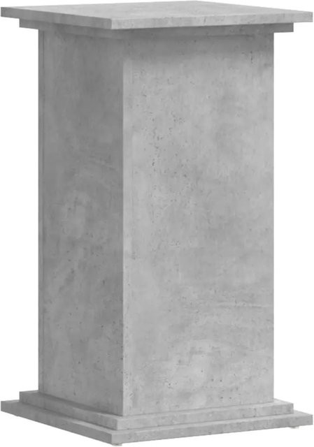 vidaXL Pflanzenständer aus Holzwerkstoff in Betongrau, modern, B/T/H: 33 x 33 x 60 cm - Bild 1