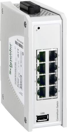Schneider Electric TCSESPU083FN0 Netzwerk Switch Ethernet/LAN in Weiß - Bild 1