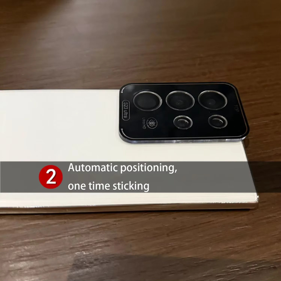 Metall Objektiv Glas Schutz für Samsung Galaxy S25 Ultra und S24 Ultra Kamera Ring Abdeckung aus Legierung in Multicolor - Bild 4