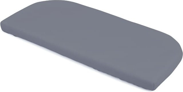Waldin Spannbetttuch für Beistellbett aus Jersey, Grau - Bild 1