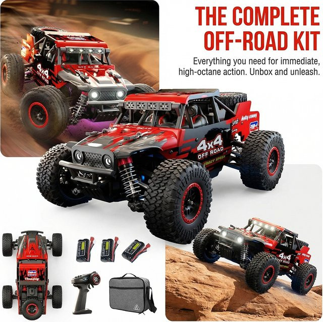 ZLL SG202 Pro RC Car, 1:20, 4WD, Off-road, Rot - Bild 1