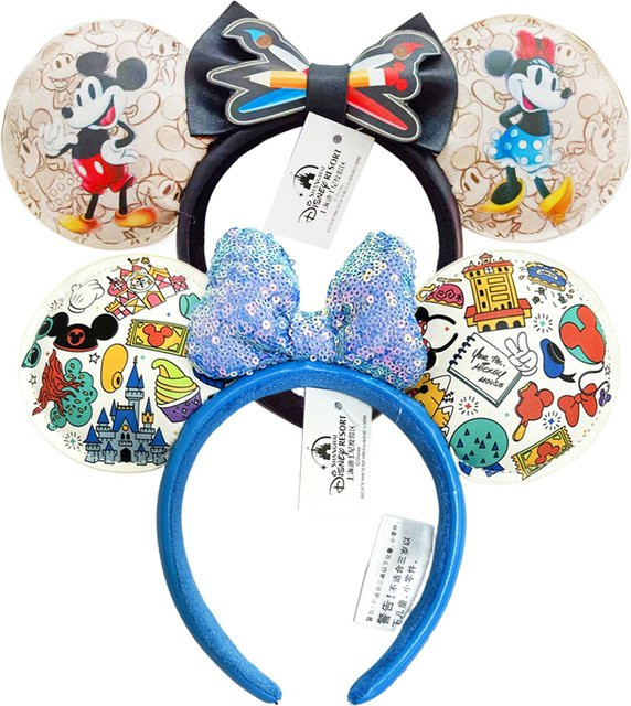 Disney Mickey Maus Ohr Stirnband, Plüsch, ab 3 Jahren - Bild 1