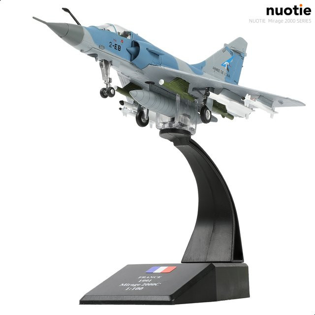 NUOTIE Mirage 2000C-5F Französische Luftwaffe, Druckgussmodell, 1:100, ab 14 Jahren - Bild 1