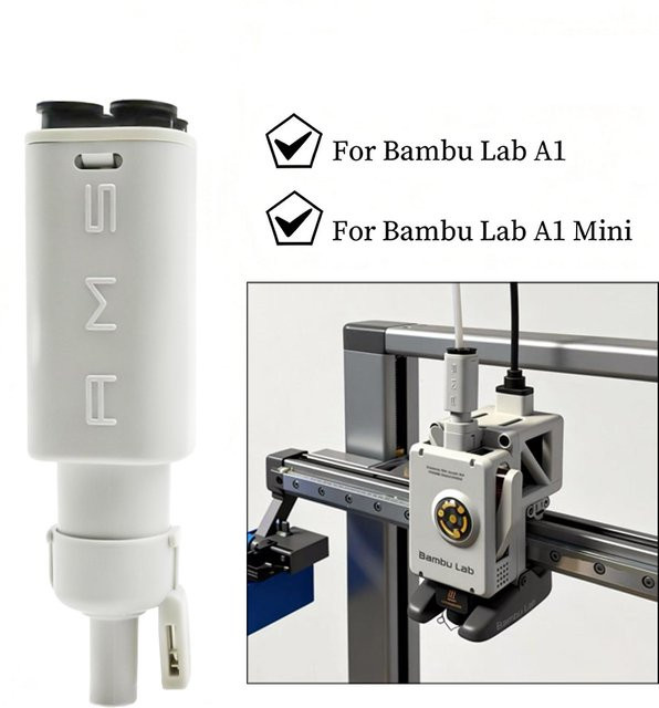 Bambu Lab Filament-Hub 5-Wege-Verbinder für AMS Lite und A1/A1 Mini, Weiß - Bild 1