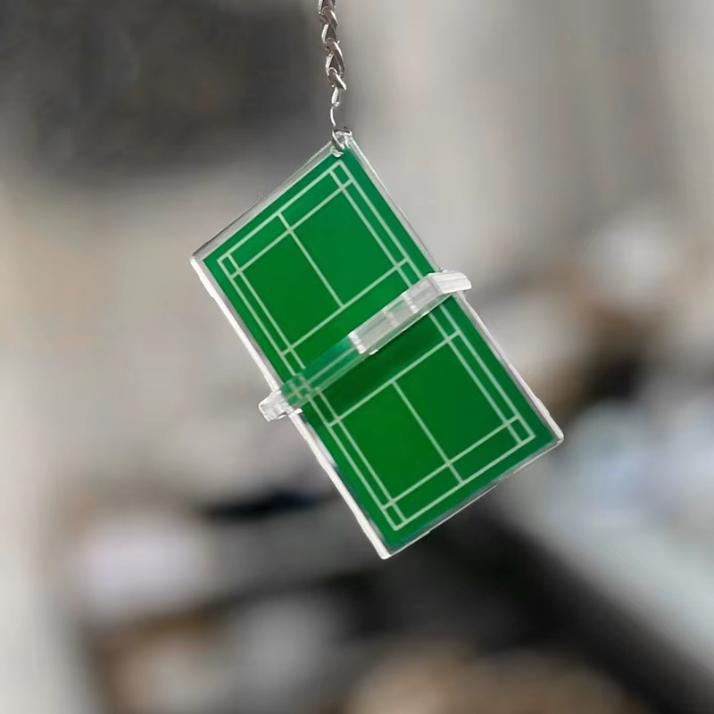 Mini Tischtennis Anhänger, Acryl, Unisex - Bild 3