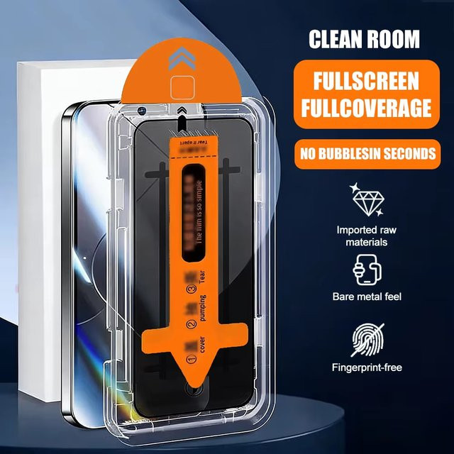 3er Pack Xiaomi Sichtschutzfolie Anti-Spy Panzerglas für Poco F7 F6 F5 F3 X3 X4 X5 X6 X7 Pro M7 M6 M5 M4 M3 M2 mit staubfreier Installation, transparent - Bild 1