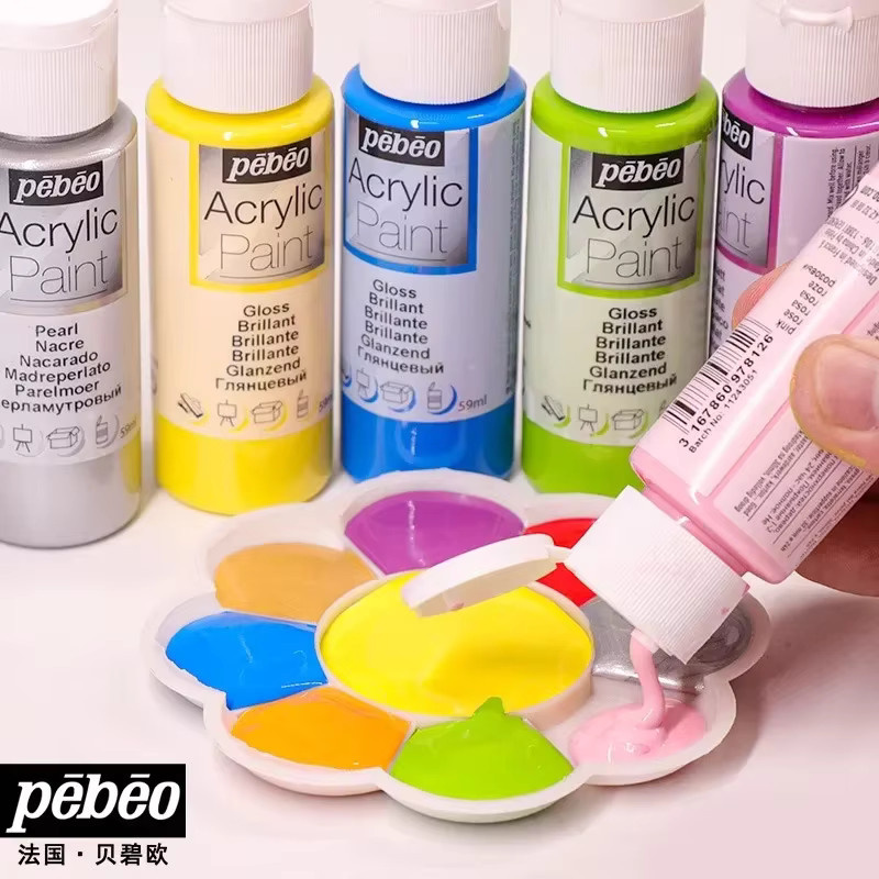 PEBEO DECO Acrylfarbe Multicolour, matte Farbe für Keramik, Kunststoff, Holz, Metall und Textilien, 59 ml - Bild 2