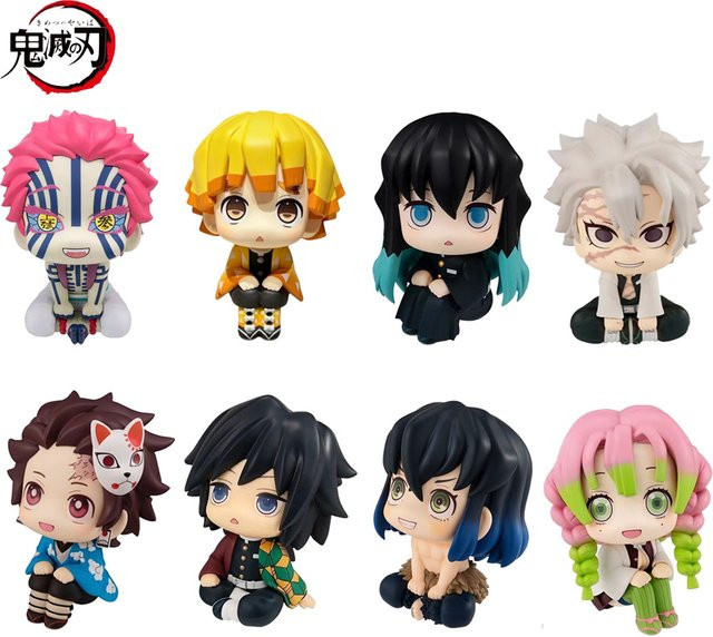 Bandai Demon Slayer Q-Version Sitzende Geisterpuppen, 8-teiliges Set, Bunt / Mehrfarbig - Bild 1